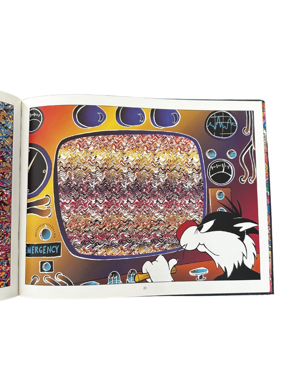 VTG Looney Tunes Magic Eye 3D Illusions Book by N.E. Thing Enterprises Hardcover - Picture 4 of 5